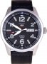 Seiko 5 Sport Automatic with Hand Winding and Black Dial Canvas Band SRP625K1