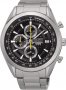 SEIKO Chronograph Stainless Steel Case & Bracelet SSB175P1