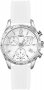 TIMEX Kaleidoskope White Rubber Chronograph T2P061