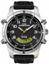 TIMEX EXPEDITION AnaDigi Black Leather Strap T49827