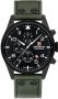 Swiss Military Hanowa Thunderbolt Chrono Green Leather Strap SMWGC0000430
