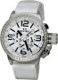 TW Steel Canteen Chronograph White Dial White Leather Unisex Watch TW10