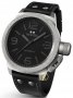 TW Steel Canteen Style Collection Automatic Black Leather Strap TWA201