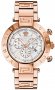 Versace Men's Reve Chrono Rose-Tone Ss Silver-Tone Dial Rose-Tone Ss Watch VA804-0013