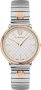 Versace V-Circle Silver Stainless Steel Bracelet VE8105022