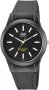 Q&Q Black Rubber Strap VQ50J025Y