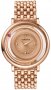 Versace Women's  Venus Red Topaz Rose-Gold IP Stainless Steel Watch VQV090015