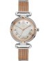Guess Collection Ladies Two Tone Stainless Steel Bracelet Y58001L1MF