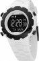 Adidas White Wooster Chronograph Alarm Digital Watch ADH6007