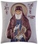 Άγιος Παίσιος 00137-0908 ασημένια 4,5cm x 5,5cm