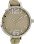 OOZOO Timepieces XXL Brown Leather Strap C7147