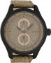 OOZOO Timepieces XXL Brown Leather Strap C7500
