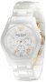 Emporio ARMANI Chronograph Large White Ceramic Bracelet AR1416
