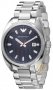 Emporio ARMANI Stainless Steel Bracelet Blue Dial  AR5909