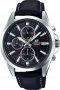 CASIO Edifice Black Leather Chronograph EFV-560L-1AVUEF