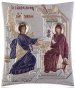 Ο Ευαγγελισμός της Θεοτόκου 00127 ασημένια 4,5cm x 5,5cm
