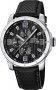 FESTINA Multifunction Black Leather Strap F16585/4
