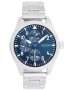 Oozoo Timepieces Silver Metallic Bracelet C11505