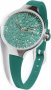 HOOPS Cherie Diamond Green Rubber strap 2483LD05