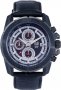 VISETTI Character Series Black Leather Strap Chronograph LZ-510BB