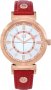 VISETTI Ladies Red Leather Strap ZT-902RDR