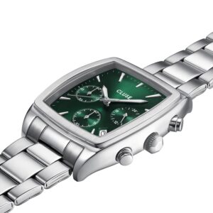 Cluse Quartaut Chrono Multifunction Silver Stainless steel Bracelet CW52002