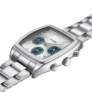 Cluse Quartaut Chrono Multifunction Silver Stainless steel Bracelet CW52003