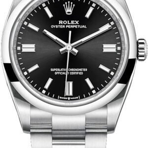ROLEX Black Dial Oyster Perpetual 36 126000