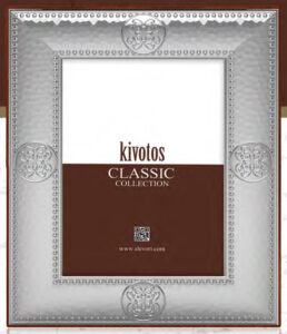 Ασημένια κορνίζα γάμου Slevori code1403