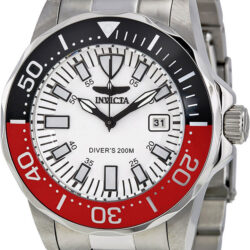 Invicta Men's Pro Diver Analog Display Japanese Quartz Silver Watch 15029