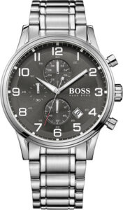Hugo Boss Aeroliner Chronograph Stainless Steel Bracelet 1513181