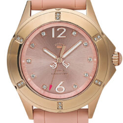 Juicy Couture Women's "Rich Girl" Rose Gold-Plated Stainless Steel  1900997