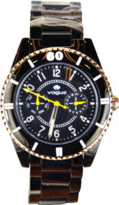 Vogue Stainless Steel Bracelet 2020646121.2 BLACK STEEL