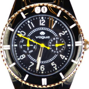 Vogue Stainless Steel Bracelet 2020646121.2 BLACK STEEL