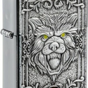 Zippo Wolf Emblem Design 48690