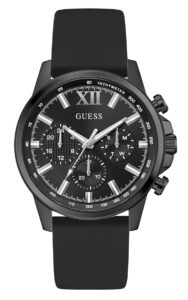 Guess ΅Walker Black Silicon Strap GW0913G3