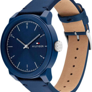 Tommy Hilfiger Denim Blue Leather Strap 1710543