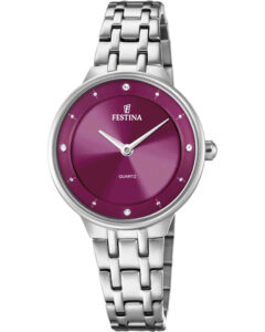 Festina Crystals Silver Stainless Steel Bracelet F20600/2