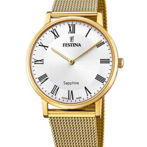 Festina Gold Stainless Steel Bracelet F20022/4