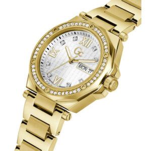 Guess Collection Legacy Crystals Gold Stainless Steel Bracelet Z20008L1MF