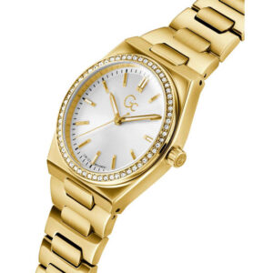 Guess Collection Prodigy Crystals Gold Stainless Steel Bracelet Z38002L1MF