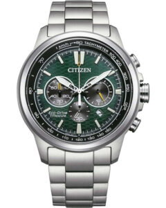 Citizen Eco-Drive Chronograph Silver Titanium Bracelet CA4570-88X