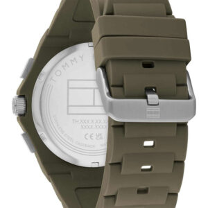 Tommy Hilfiger Troy Khaki Silicone Strap 1792121