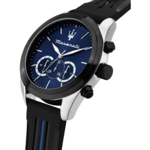 Maserati Traguardo Chronograph Black Rubber Strap R8871612044