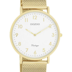 Oozoo Timepieces Gold Metallic Bracelet C20342