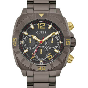 Guess Traction Black Stainless Steel Bracelet GW0800G2