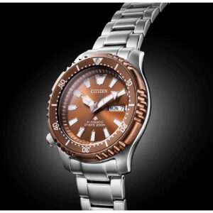 Citizen Promaster Marine Divers Automatic Silver Stainless  Steel Bracelet Limited Edition Gift Set NY0164-65XE