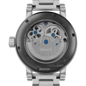 Ingersoll Arc Automatic Dual Time Silver Stainless Steel Bracelet  I16003