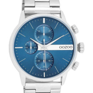 Oozoo Timepieces Silver Stainless Steel Bracelet C11410
