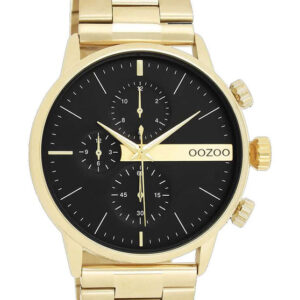 Oozoo Timepieces Gold Stainless Steel Bracelet C11411